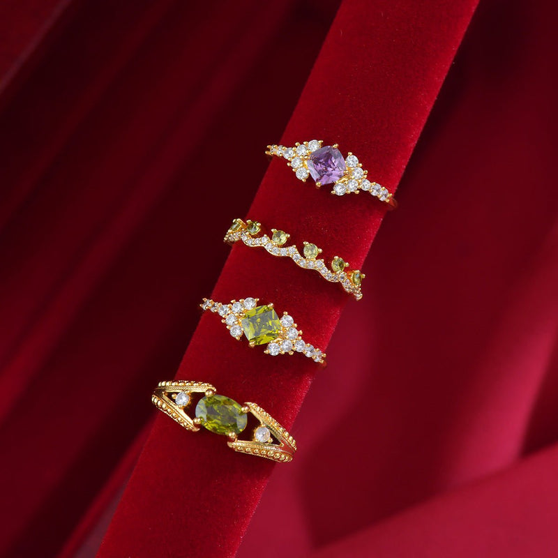 Violet Reliquary Ring