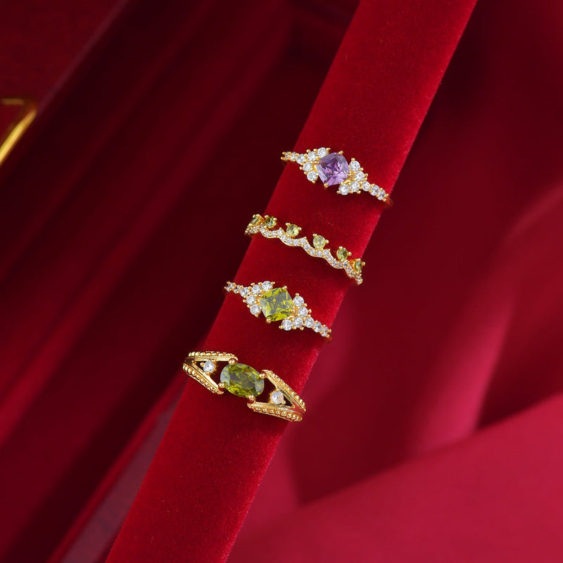 Violet Reliquary Ring