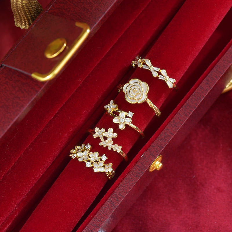 White Jasmine Ring