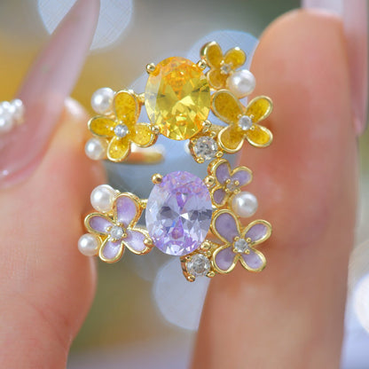 Wisteria Amethyst Ring