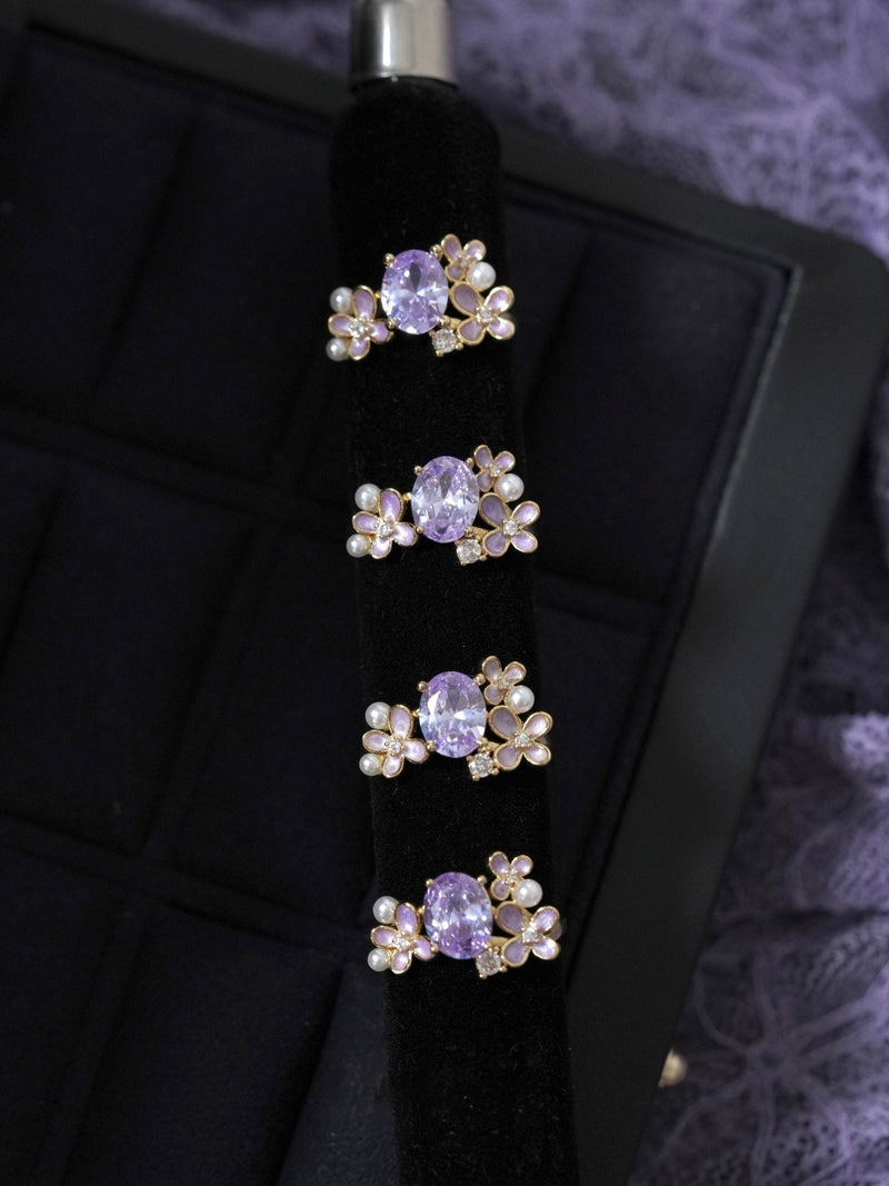 Wisteria Amethyst Ring
