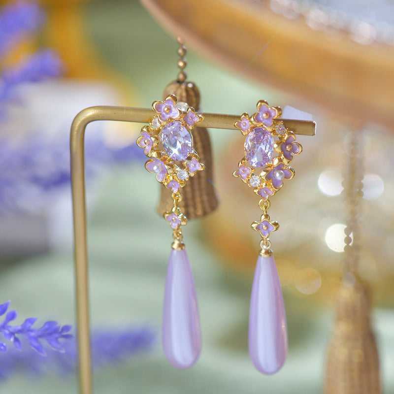 Wisteria Drop Earrings