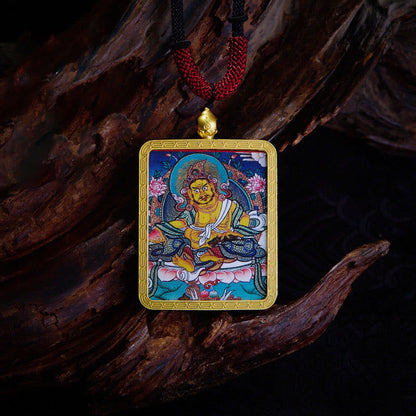 Zakiram Nine-tailed Fox Spiritual Necklace | Wealth & Protection