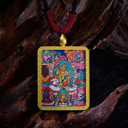 Zakiram Nine-tailed Fox Spiritual Necklace | Wealth & Protection